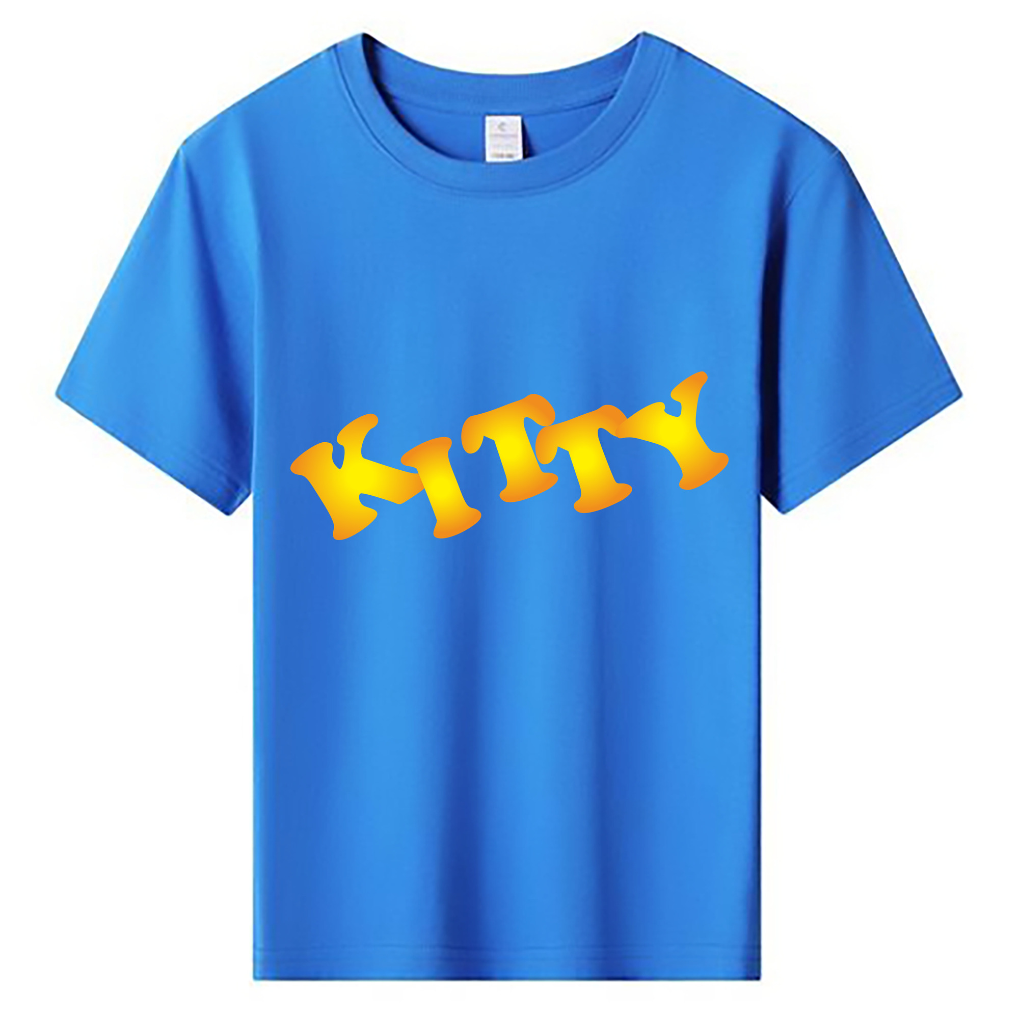 （画像用） Hello Kitty ハローキティ 綿100％キッズTシャツ（フロントプリント）